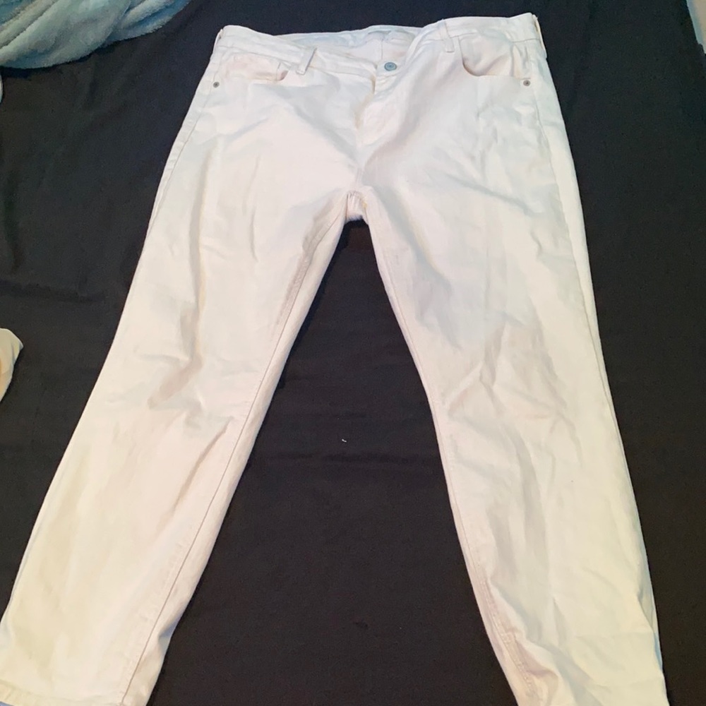 White jeans